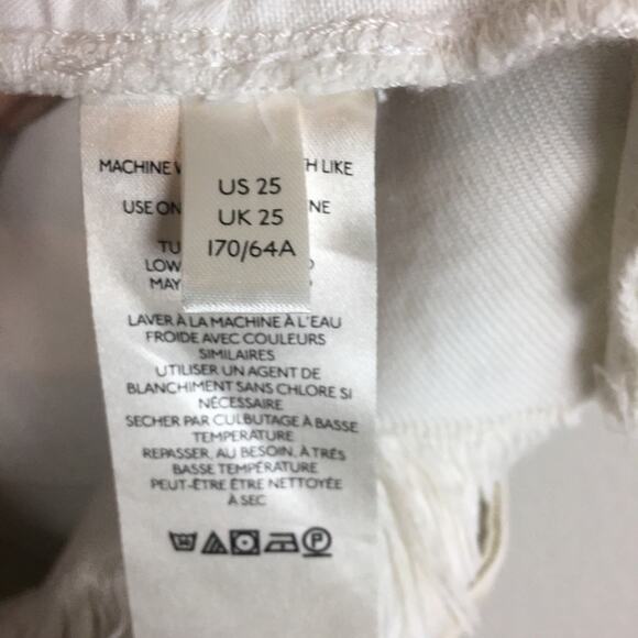 We the Free Tan Tiger Stripe Denim Mini NWt  Skirt 25 - Picture 8 of 8